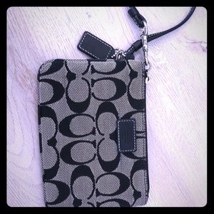 COACH wristlet